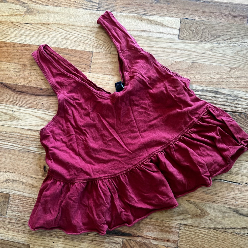 Cropped tank top